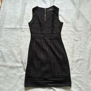 Reserved Black Sophisticated Knit Dress - Size EU 38, USA 8